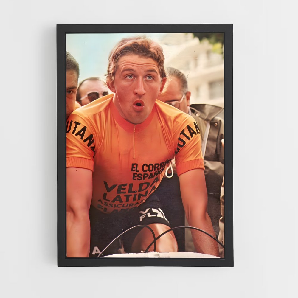 Poster Sur la Route du Vent – affiche Cyclisme (vue 2)